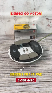 Birkens SBP-M20 Kampas Rem Depan Brake Pad Ertiga 17-22 Ertiga Hybrid 22-On XL7 20-On