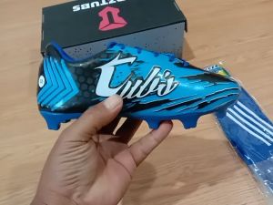 Sepatu Bola Sepatu Sepak Bola Anak Laki Laki Usia 6 - 10 Tahun PAUD TK SD SMP No.28 29 30 31 32 33 34 35 36 37-KIDZTUBS1638112523