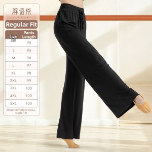 JIEYUYI | Slim Fit Dance Pants Modal