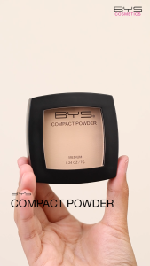 BYS Cosmetics Compact Powder 7 g. แป้งอัดแข็ง เนื้อเนียนละเอียด บางเบา ควบคุมความมันส่วนเกิน