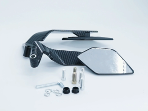 Motorcycle Side Mirror Rearview Mirror HD Adjustable For Universal Motorcycles Scooters E-bikes and Electromobiles