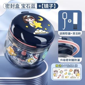 Portable Japanese Style Travel Dental Retainer Storage Box Invisible Orthodontic Appliance Cleaner Elderly False Teeth Case