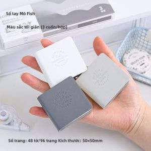 Languo | Sổ tay mini hình hạt đậu màu xanh dương tuyệt đẹp để ghi nhật ký và vẽ