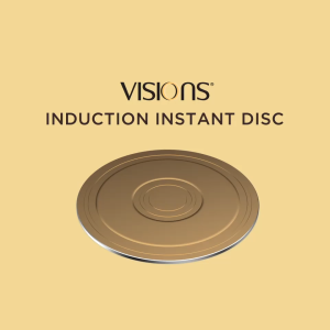 Đế Dẫn Nhiệt VISIONS 24cm Sử dụng cho nồi chảo thuỷ tinh gang an toàn hàng chính hãng Pháp