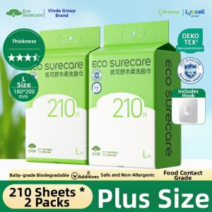 ECO SURECARE | Lavender Scented Thickened Face Wipes