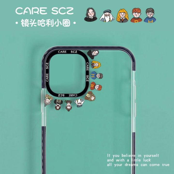 Creative Design Harry Potter Couple Phone Case for iPhone 16 pro Max Apple 14 New Model Soft Silicone Protective Cover