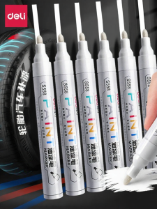 deli | Waterproof Oil-Resistant Long-Lasting Paint Pen