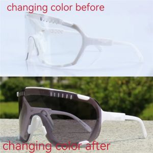 2026 POC Devour Cycling Glasses - MTB/Road Bike Windproof Goggles W/Prescription Insert UV400 Sport Eyewear