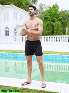 5 Piece Set Mens Casual Beach Shorts with Zipper Side Pockets Summer Board Shorts with Mesh Liner Bathing Suit Swim Trunks