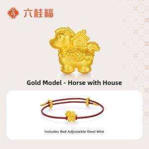 Wealthy Auspicious Golden Beads for Luck and Wealth