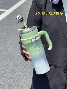 Cốc Nước Cách Nhiệt Bằng Thép Không Gỉ Dung Tích Lớn Cốc Đựng Nước Có Van Châm Hơi Cho Nữ Cốc Giữ Lạnh Cốc Đựng Nước Hình Chữ Nhật