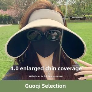 GUOQI | Sun Protection Hat with Large Brim and Ventilated Top 1 pc
