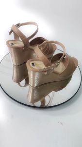 Dép sandal nữ quai chéo da mềm FAROSA -K11 giày sandal đế xuồng 9P siêu nhẹ cực chắc chắn