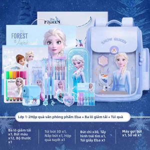 Bộ Văn Phòng Phẩm Quà Tặng Cho Bé Gái Chủ Đề Elsa