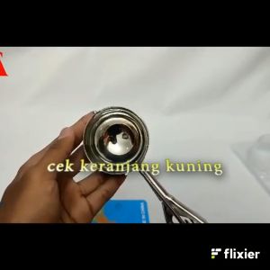 Sendok Takar Es Krim Scoop Ice Cream Sendok Prasmanan Centong Sayur Sup Kuah Stainless Kerang Kerut