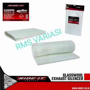 Glasswool putih Ride it Original