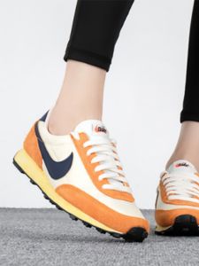 Nike | Giày Sneakers Dệt Vintage Phong Cách Casual Thích Hợp Mùa Thu