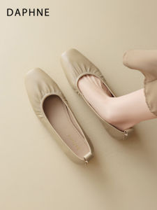 Daphne | French Style Square Toe Flat Easy-wear Comfortable Womens Loafers