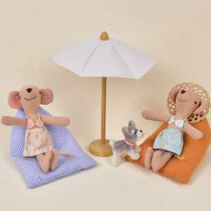 H -13Cm Play House Doll Beach Pants Bikini Mouse Suitable for Bjd Ob11 Doll House Ornaments Suitable for Childrens Day Gifts Birthday Gifts