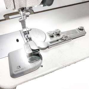 New Flat Car Stitching Pulley Upper and Lower Double Fabric Alignment Adjustment Stitching Machine