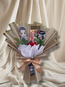 Buket hari guru dengan coklat silverquen