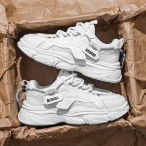Mens Breathable Mesh Sporty Shoes Fashionable Thick Bottom All-Season Casual Sneakers Trendy Dad Shoes Comfortable Footwear