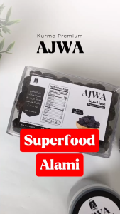 Bakulorganic Kurma Ajwa 100% Azwa Madinah Premium