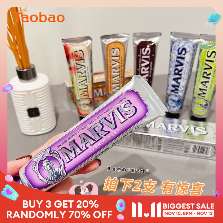 Italy Import Marvis Marshi Mint Toothpaste 85ml Combination Fresh ...