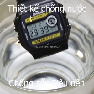 Đồng Hồ Quân Khu F94 Pin Lâu 7 năm Chống Nước Tuyệt Đối Chuông To Đèn Sáng Made In Thailand 5