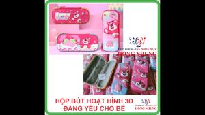 [SALE] Hộp Bút Trẻ Em Hoạt Hình 3D đáng yêu Cho Bé - NHIỀU MẪU ĐẸP BẮT MẮT - GIAO NGẪU NHIÊN