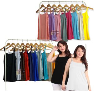 Pakaian Dalam Tank Top Wanita Dewasa Isi 6pcs Jumbo Lusinan Murah