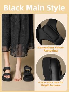 Josiny | Thick Soft Sole Summer Sandals Comfy Wear Experience