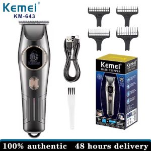 KEMEI professional mens hair clipper and rechargeable hair clipper for hairdressing