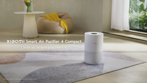 Xiaomi Mi Smart Air Purifier 4 Compact LED Display True HEPA Filter PM CADR 230m³/h 360° Circulation System App+AI Voice Smart Control 120㎡/h Effective Coverage