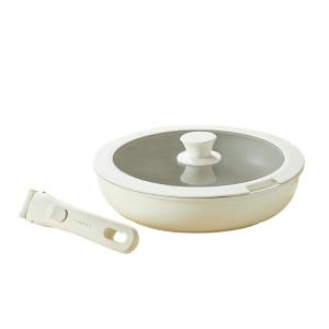CAROTE | Non-stick Detachable Handle Electromagnetic Stove Friendly Pan