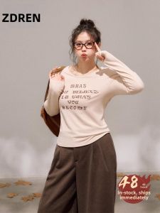 ZHANGDAREN | Quần Áo Mùa Đông Phong Cách Hàn Quốc Dành Cho Người Béo