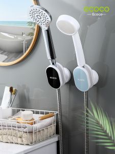 ecoco | Adjustable No-Drill Shower Head Bracket with Suction Cup Mount
