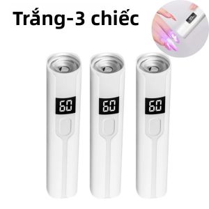 Đèn Làm Móng Di Động Sạc Lại Được Đèn UV Thiết Kế Đèn Pin Mini Nhỏ Gọn Tiện Dụng Khi Đi Du Lịch