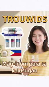 TROUWIDS Home Water Purifier System Deep Well Water Filter Purifier