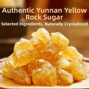 WENXIANGZAN | Top Quality Unadulterated Small Cubes Yellow Rock Sugar
