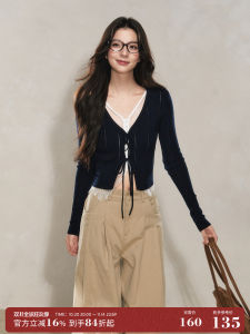 Áo Thun Dệt Kim Dài Tay Nữ Mùa Thu 2025 Áo Thun Dệt Kim Cổ Tròn Màu Trơn Tay Dài Thường Ngày Dành Cho Thanh Thiếu Niên