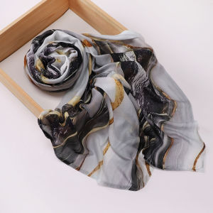 Premium Printed Hijab Headscarf Soft Breathable Hijab Muslim Women Islam Cotton Shawls and Wraps Viscose Modal Hijab