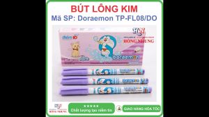 [SÉT] COMBO Hộp 10 Bút lông kim Doraemon TP-FL08/DO giặt ra được An Toàn Không Độc Hại Kiểu dáng dễ thương
