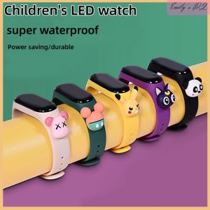 Cartoon Childrens Electronic Watch Swimming Waterproof LED Touch Display Childrens Sports Bracelet Watch