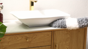 BF-C1309 Kemoceng Fleksibel Bisa Tekuk Alat Pembersih Debu Rumah / Kemoceng Bulu Microfiber Gagang