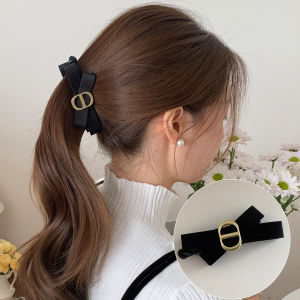 Large Size French Fold White Lace Banana Clip Vertical Hair Clip Womens Korean Style Hair Grips Elegantly Designed Hair Accessories
