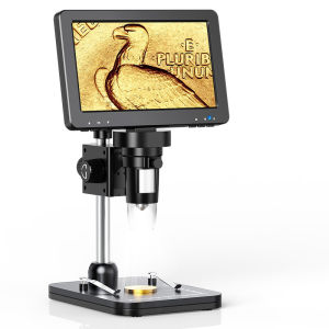 Kính Hiển Vi Kỹ Thuật Số LCD 7 Inch 1200X Kính Hiển Vi Tiền Xu Dành Cho Người Lớn Video 1080P Với Màn Hình Tương Thích Với Windows/Mac OS (DM9)