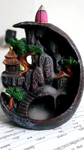 เชิงกํายานน้ําตกมงคล เชิงวางกำยาน กระถางธูป กระถางกำยาน ส่งจากโรงงาน