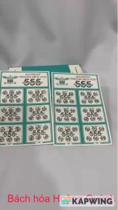 Nút bóp quần áo vĩ 36 nút hiệu 555.
