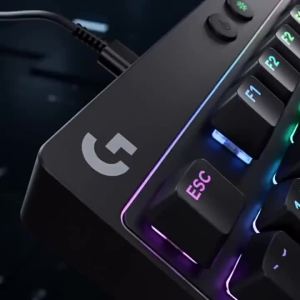 Logitech | Logitech (G) PRO X TKL RAPID Magnetic Switch GPW Gaming Mechanical Keyboard Wired RGB Backlit Rechargeable 87-Key Portable